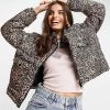 Wednesday's Girl Padded Jacket In Leopard Print For Women Brown Leopard -Wednesday's Girl Sales 2022 unnamed file 1130