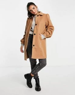 Wednesday's Girl Tailored Coat For Women Camel -Wednesday's Girl Sales 2022 unnamed file 1139