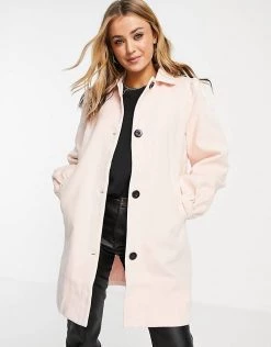 Wednesday's Girl Tailored Coat In Pastel For Women Light Pink -Wednesday's Girl Sales 2022 unnamed file 1193