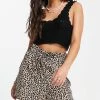 Wednesday's Girl Relaxed Shorts In Leopard Print For Women Brown Leopard -Wednesday's Girl Sales 2022 unnamed file 1265