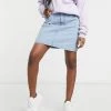 Wednesday's Girl Mini Skirt In Light Wash Denim For Women 1 Wednesday's Girl Mini Skirt In Light Wash Denim For Women -Wednesday's Girl Sales 2022 unnamed file 1315
