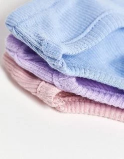 Wednesday's Girl 3 Pack Briefs In Pastel Rib For Women Multi -Wednesday's Girl Sales 2022 unnamed file 1581