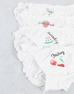 Wednesday's Girl 7 Pack Briefs In Fruity Days Of The Week Print For Women Multi -Wednesday's Girl Sales 2022 unnamed file 1602