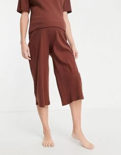 Wednesday's Girl Maternity Relaxed Pyjama T-shirt And Trousers Set In Waffle For Women Brown 9 Wednesday's Girl Maternity Relaxed Pyjama T-shirt And Trousers Set In Waffle For Women Brown -Wednesday's Girl Sales 2022 unnamed file 1636