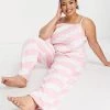 Wednesday's Girl Curve Cami And Trousers Pyjama Set In Candy Stripe For Women Candy Pink Stripe 1 Wednesday's Girl Curve Cami And Trousers Pyjama Set In Candy Stripe For Women Candy Pink Stripe -Wednesday's Girl Sales 2022 unnamed file 1649