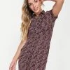Wednesday's Girl Mini Shirt Dress With Ruching In Retro Floral For Women Brown Retro 2 Wednesday's Girl Mini Shirt Dress With Ruching In Retro Floral For Women Brown Retro -Wednesday's Girl Sales 2022 unnamed file 185