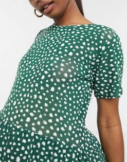 Wednesday's Girl Maternity Midi Smock Dress In Smudge Spot Print For Women Forest Green Spot 9 Wednesday's Girl Maternity Midi Smock Dress In Smudge Spot Print For Women Forest Green Spot -Wednesday's Girl Sales 2022 unnamed file 297