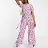 Wednesday's Girl Relaxed Belted Jumpsuit In Bright Floral For Women Spring Floral 2 Wednesday's Girl Relaxed Belted Jumpsuit In Bright Floral For Women Spring Floral -Wednesday's Girl Sales 2022 unnamed file 30