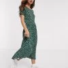Wednesday's Girl Midi Smock Dress In Smudge Spot Print For Women Forest Green 1 Wednesday's Girl Midi Smock Dress In Smudge Spot Print For Women Forest Green -Wednesday's Girl Sales 2022 unnamed file 305