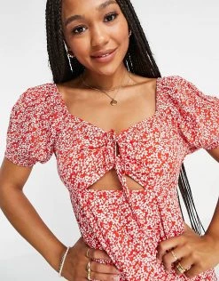 Wednesday's Girl Mini Retro Tea Dress In Red Ditsy Floral For Women Confetti Ditsy Red 9 Wednesday's Girl Mini Retro Tea Dress In Red Ditsy Floral For Women Confetti Ditsy Red -Wednesday's Girl Sales 2022 unnamed file 347