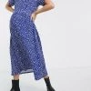 Wednesday's Girl Maternity Midi Smock Dress In Smudge Spot Print For Women Navy Smudge Spot -Wednesday's Girl Sales 2022 unnamed file 490