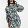 Wednesday's Girl Long Sleeve Mini Smock Dress With Full Skirt In Vintage Floral For Women Multi Floral 1 Wednesday's Girl Long Sleeve Mini Smock Dress With Full Skirt In Vintage Floral For Women Multi Floral -Wednesday's Girl Sales 2022 unnamed file 665