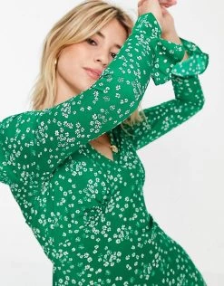 Wednesday's Girl Midi Tea Dress In Ditsy Floral For Women Green Ditsy Floral 9 Wednesday's Girl Midi Tea Dress In Ditsy Floral For Women Green Ditsy Floral -Wednesday's Girl Sales 2022 unnamed file 672