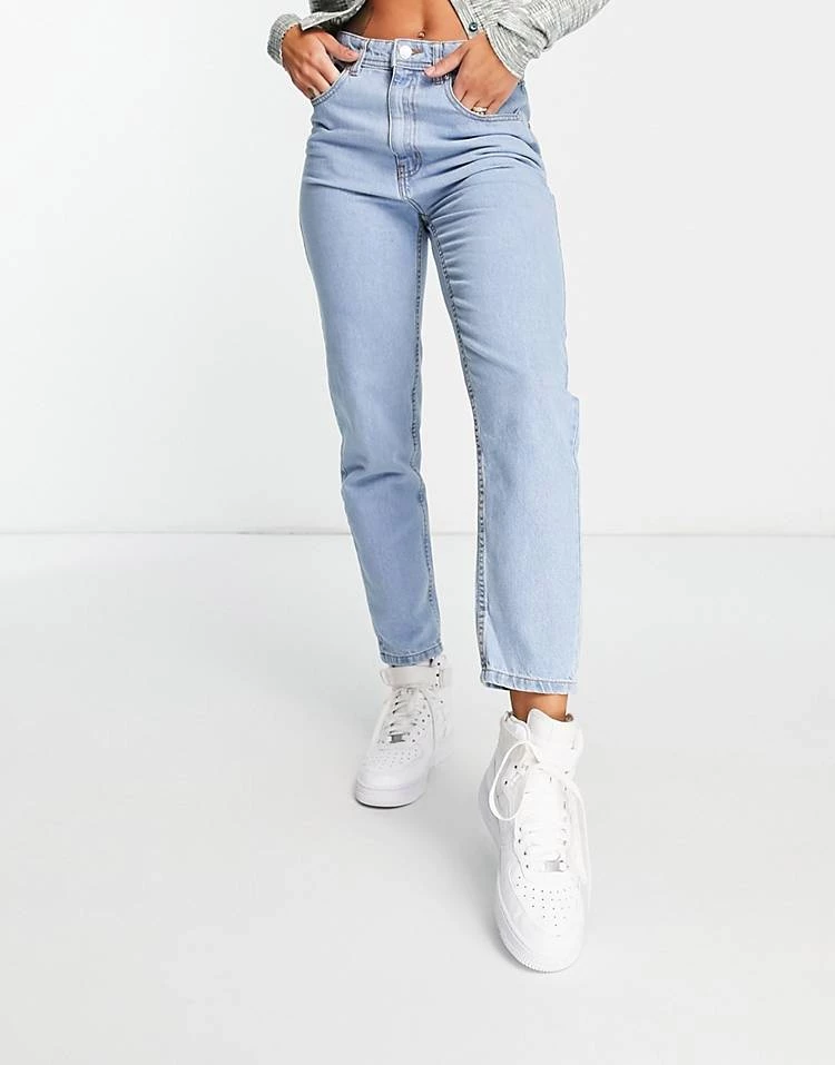 Wednesday's Girl High Waist Slim Fit Jeans In Light Wash For Women Light Wash Denim 3 Wednesday's Girl High Waist Slim Fit Jeans In Light Wash For Women Light Wash Denim