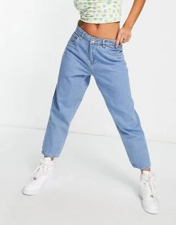 Wednesday's Girl Mom Jeans In Light Wash For Women Light Wash Denim 9 Wednesday's Girl Mom Jeans In Light Wash For Women Light Wash Denim -Wednesday's Girl Sales 2022 unnamed file 787