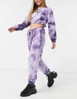 Wednesday's Girl Relaxed Joggers With Celestial Print Co-ord For Women Purple Tie Dye -Wednesday's Girl Sales 2022 unnamed file 823
