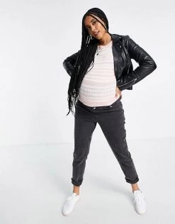 Wednesday's Girl Maternity Relaxed Jumper In Pastel Stripe For Women Pink Cream 9 Wednesday's Girl Maternity Relaxed Jumper In Pastel Stripe For Women Pink Cream -Wednesday's Girl Sales 2022 unnamed file 907